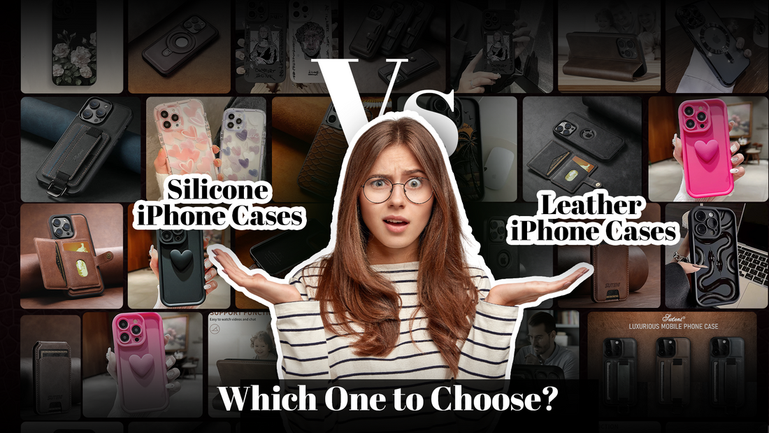 Silicone vs. Leather Phone Cases:  Which One to Choose?