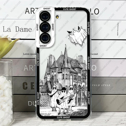 SKETCH THE CITY AND CUTE GHOSTS  FOR SAMSUNG GALAXY |INKSYNC STORE