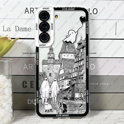 SKETCH THE CITY AND CUTE GHOSTS  FOR SAMSUNG GALAXY |INKSYNC STORE