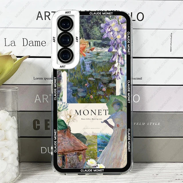 CLAUDE MONET ART SOFT COVER FOR SAMSUNG GALAXY