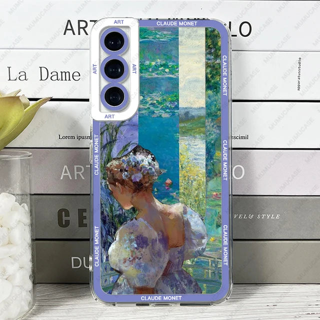 CLAUDE MONET ART SOFT COVER FOR SAMSUNG GALAXY