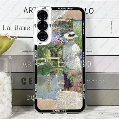 CLAUDE MONET ART SOFT COVER FOR SAMSUNG GALAXY