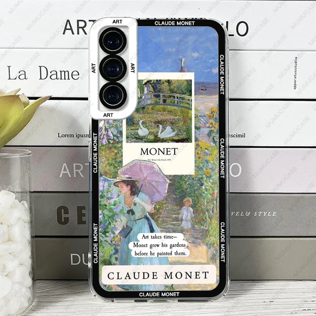 CLAUDE MONET ART SOFT COVER FOR SAMSUNG GALAXY