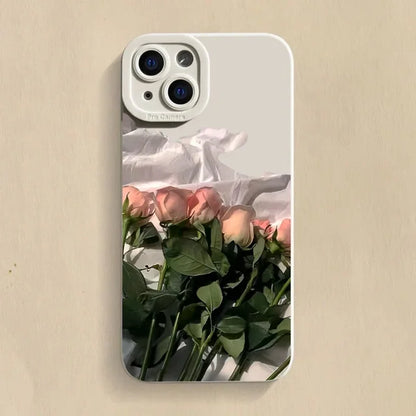 Rose Flower Phone Case for iPhone