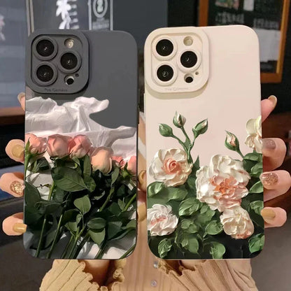 Rose Flower Phone Case for iPhone