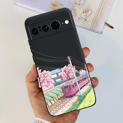 Funda Coque Soft Liquid Silicone for Pixel