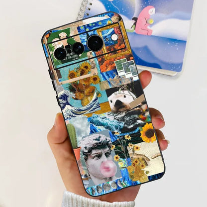 Funda Coque Soft Liquid Silicone for Pixel