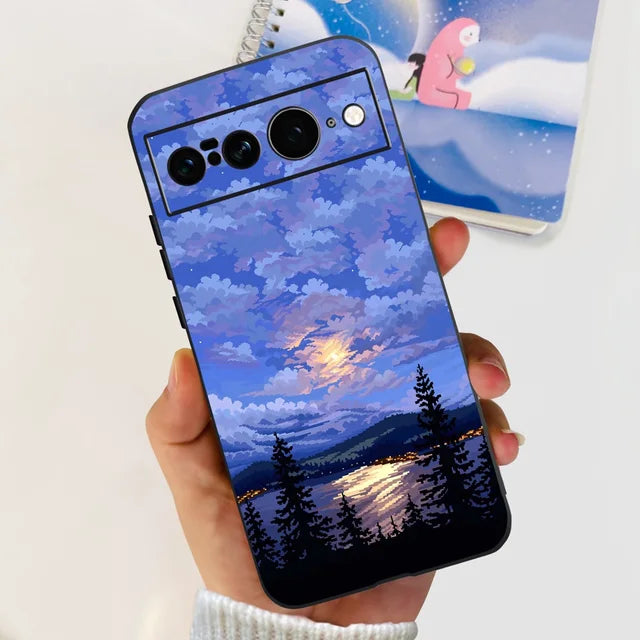 Funda Coque Soft Liquid Silicone for Pixel