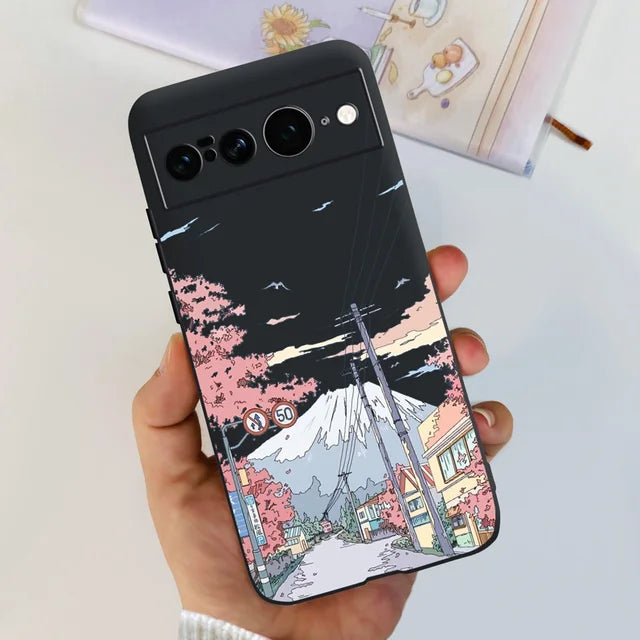 Funda Coque Soft Liquid Silicone for Pixel