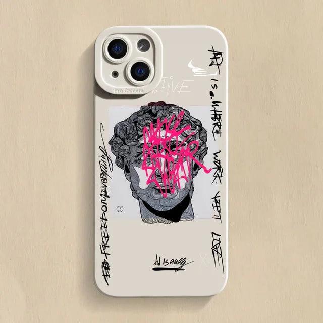 GRAFFITI GREAT ART AESTHETIC DAVID CASE FOR IPHONE