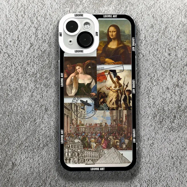 HD PRINTING ART AESTHETIC DA VINCI PHONE CASE FOR SAMSUNG GALAXY - SILICONE CELL CASE | INKSYNC STORE