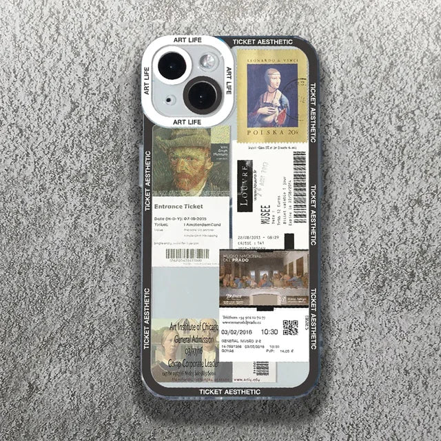 HD PRINTING ART AESTHETIC DA VINCI PHONE CASE FOR SAMSUNG GALAXY - SILICONE CELL CASE | INKSYNC STORE