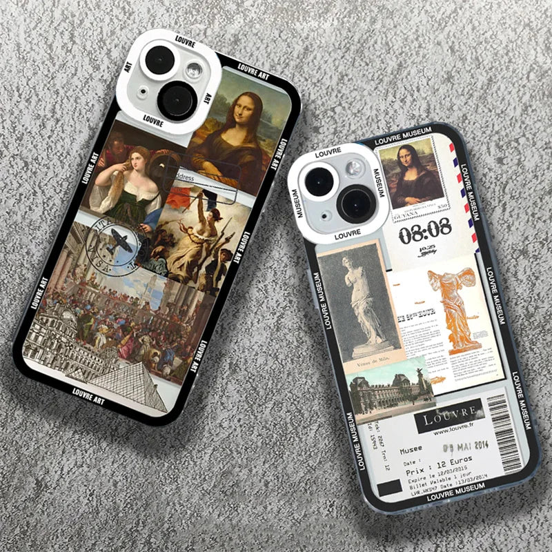 HD PRINTING ART AESTHETIC DA VINCI PHONE CASE FOR SAMSUNG GALAXY - SILICONE CELL CASE | INKSYNC STORE