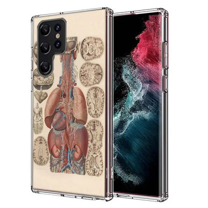 Medical Human Organs Brain Cover for Samsung Galaxy