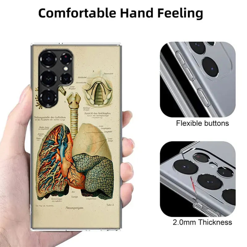 Medical Human Organs Brain Cover for Samsung Galaxy