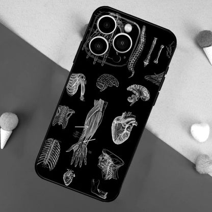 Medical Human Organs Brain Phone Case for iPhone