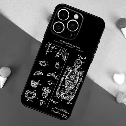 Medical Human Organs Brain Phone Case for iPhone