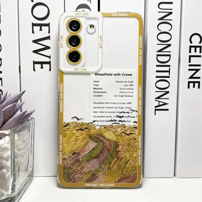 Van Gogh Art Case for Samsung Galaxy - Sunflowers, The Starry Night Aesthetic | Silicone Phone Cases