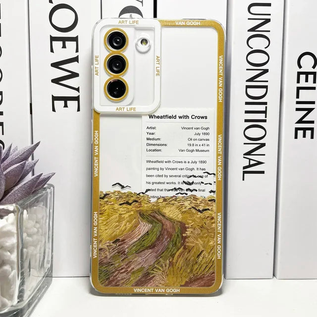 Van Gogh Art Case for Samsung Galaxy - Sunflowers, The Starry Night Aesthetic | Silicone Phone Cases