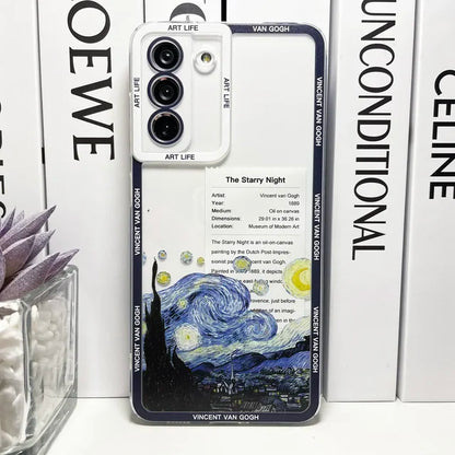 Van Gogh Art Case for Samsung Galaxy - Sunflowers, The Starry Night Aesthetic | Silicone Phone Cases