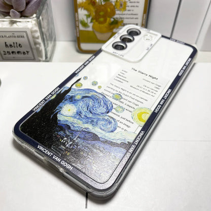 Van Gogh Art Case for Samsung Galaxy - Sunflowers, The Starry Night Aesthetic | Silicone Phone Cases