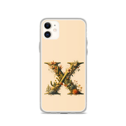 X for iPhone-Clear Case