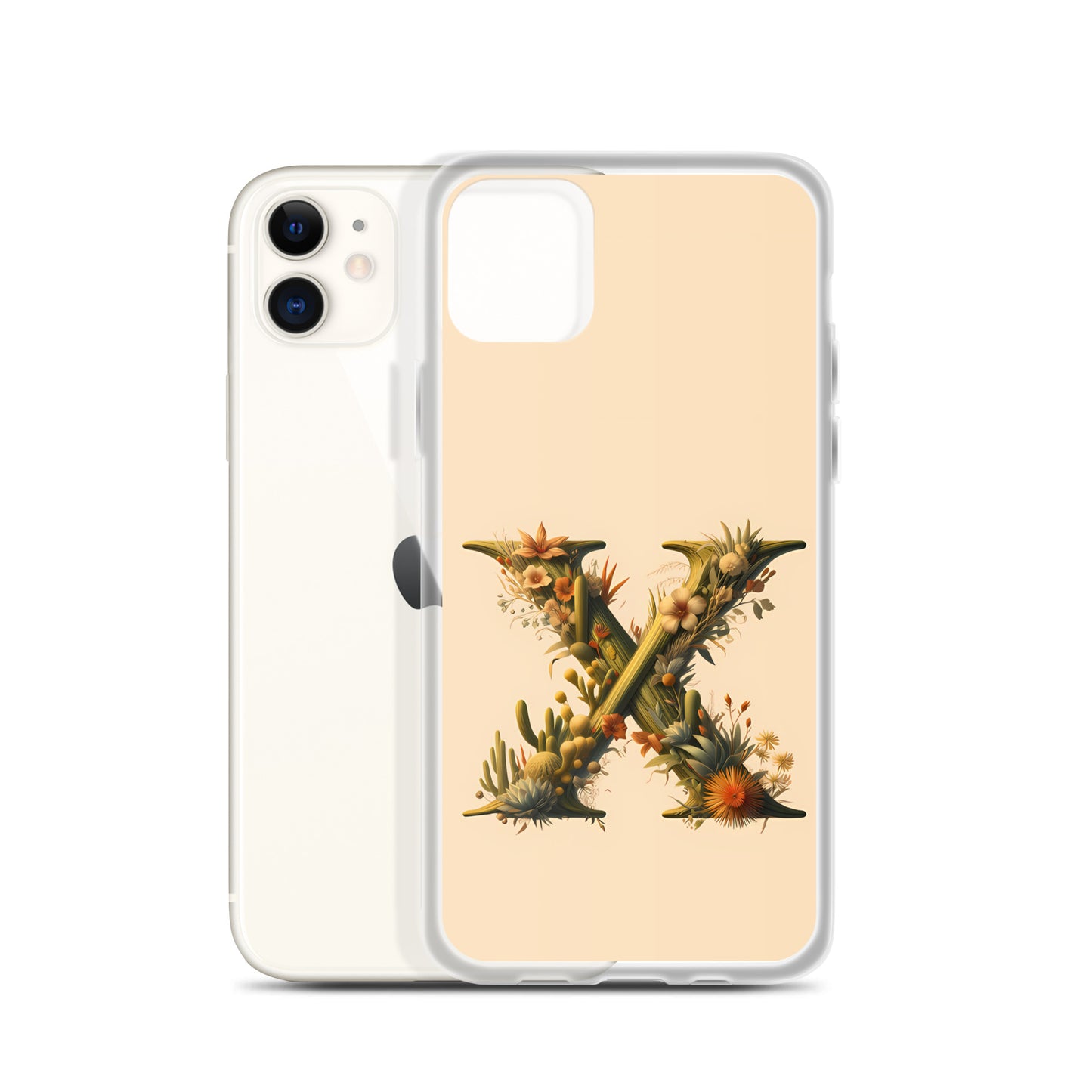 X for iPhone-Clear Case