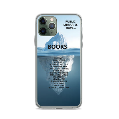 Books for iPhone-Clear Case