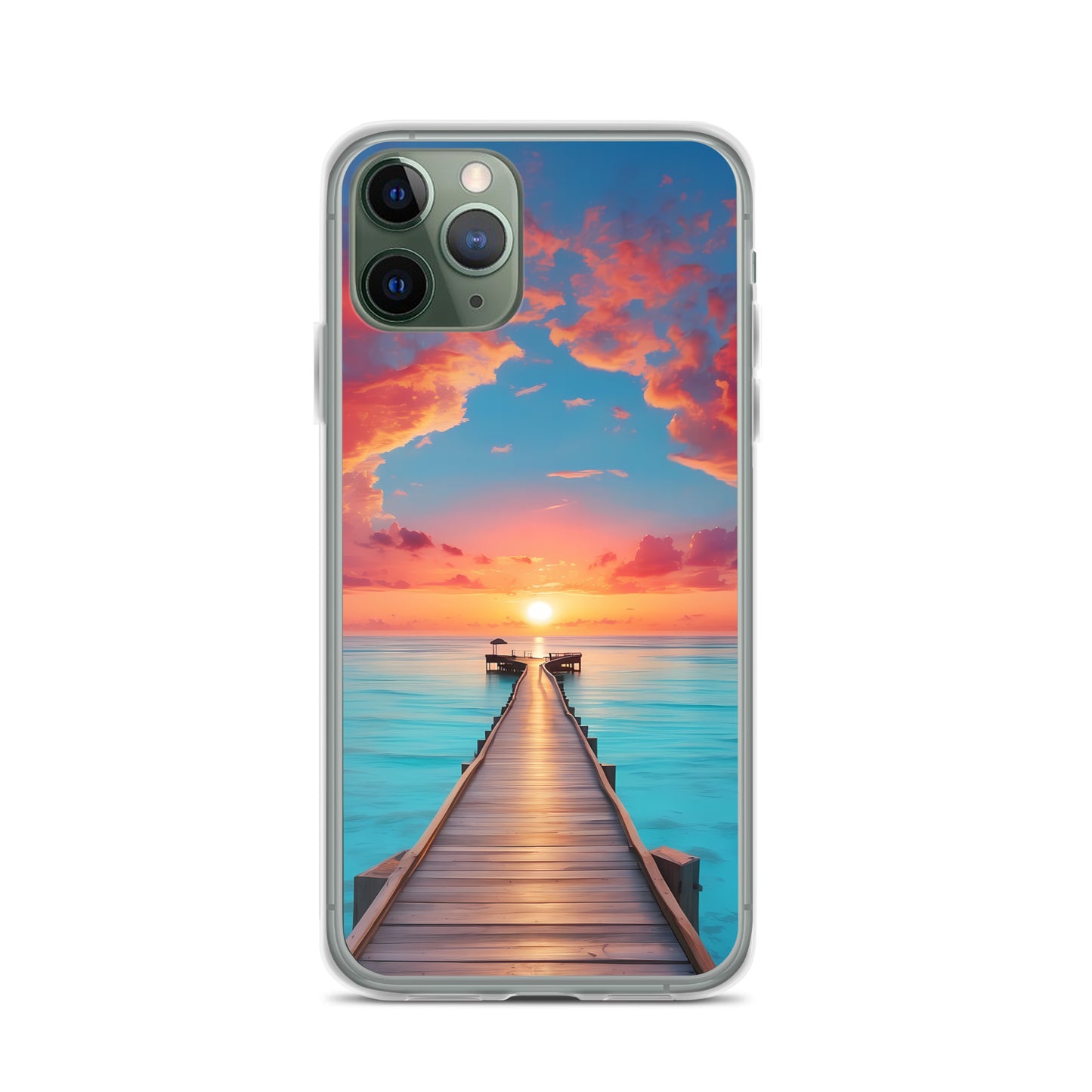 Maldives for iPhone-Clear Case