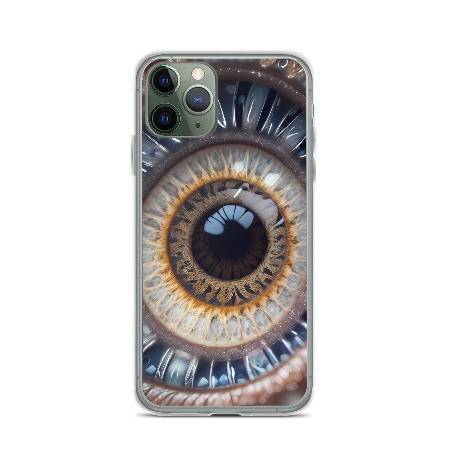 Eye Spy Clear Custom iPhone Case