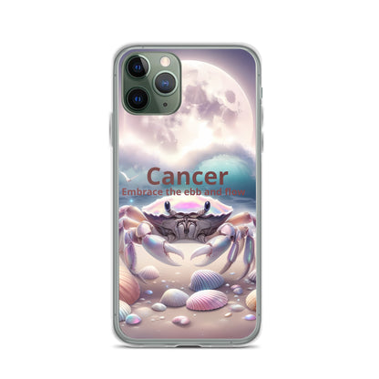 Cancer iPhone Clear Case