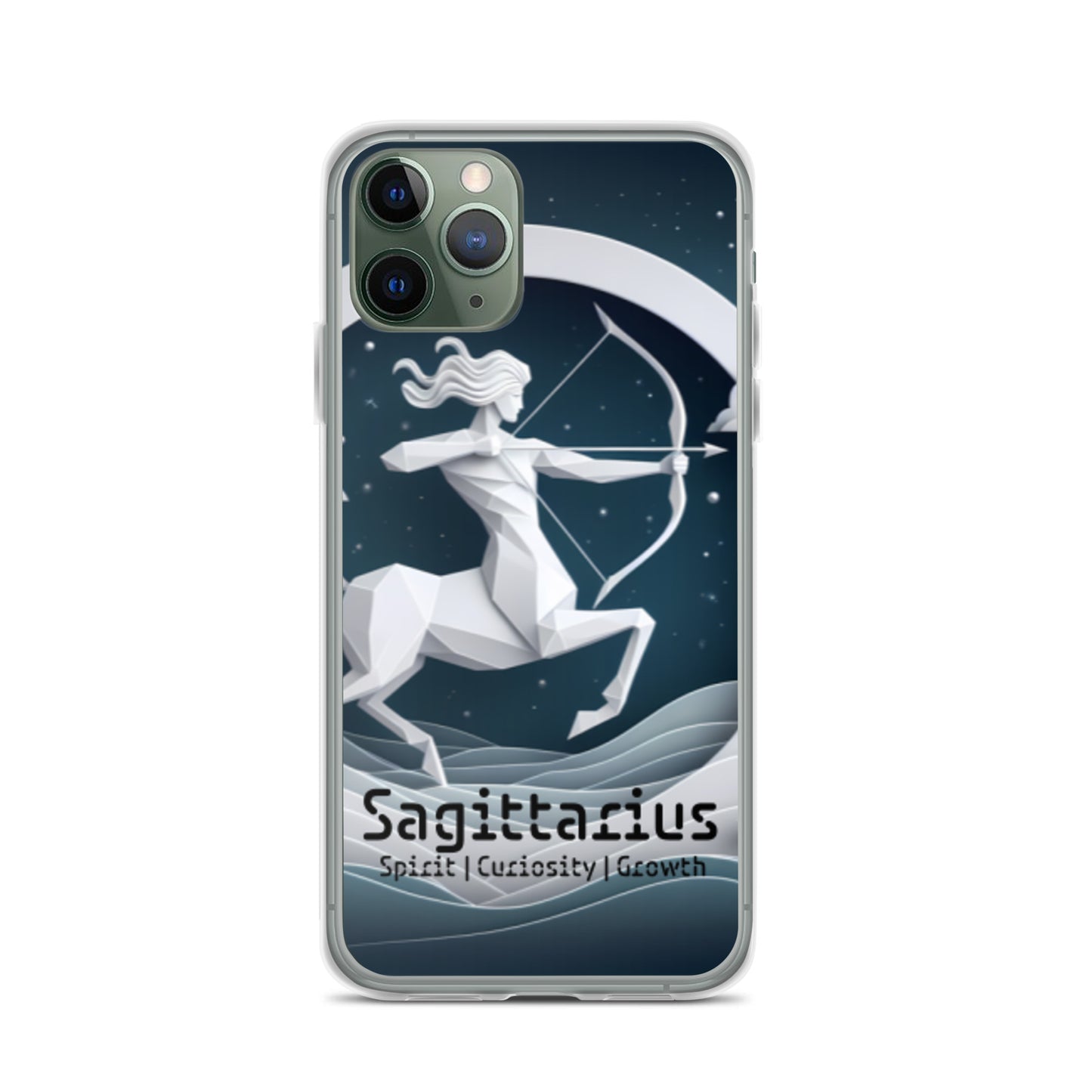 Sagittarius iPhone Clear Case