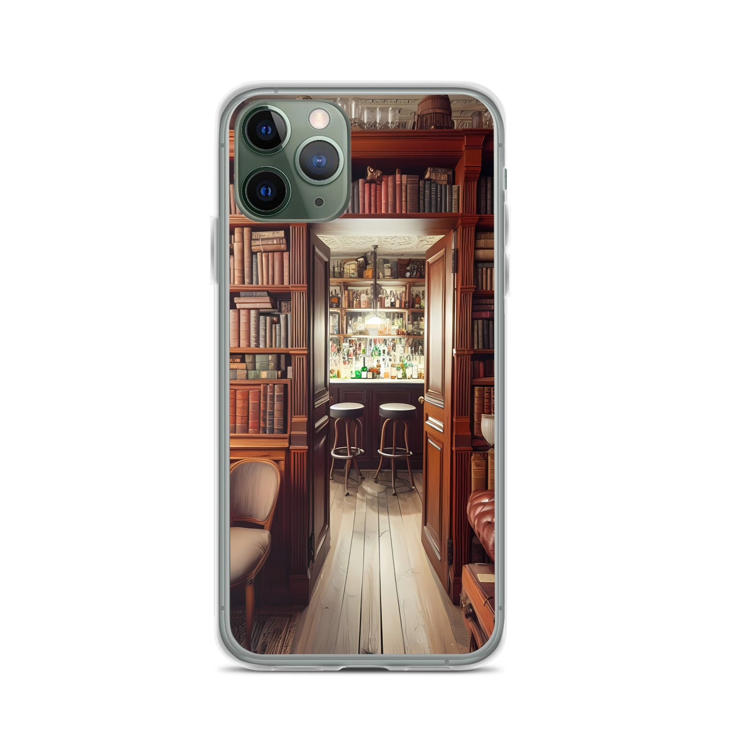 Cocktail Bar  for iPhone-Clear Case