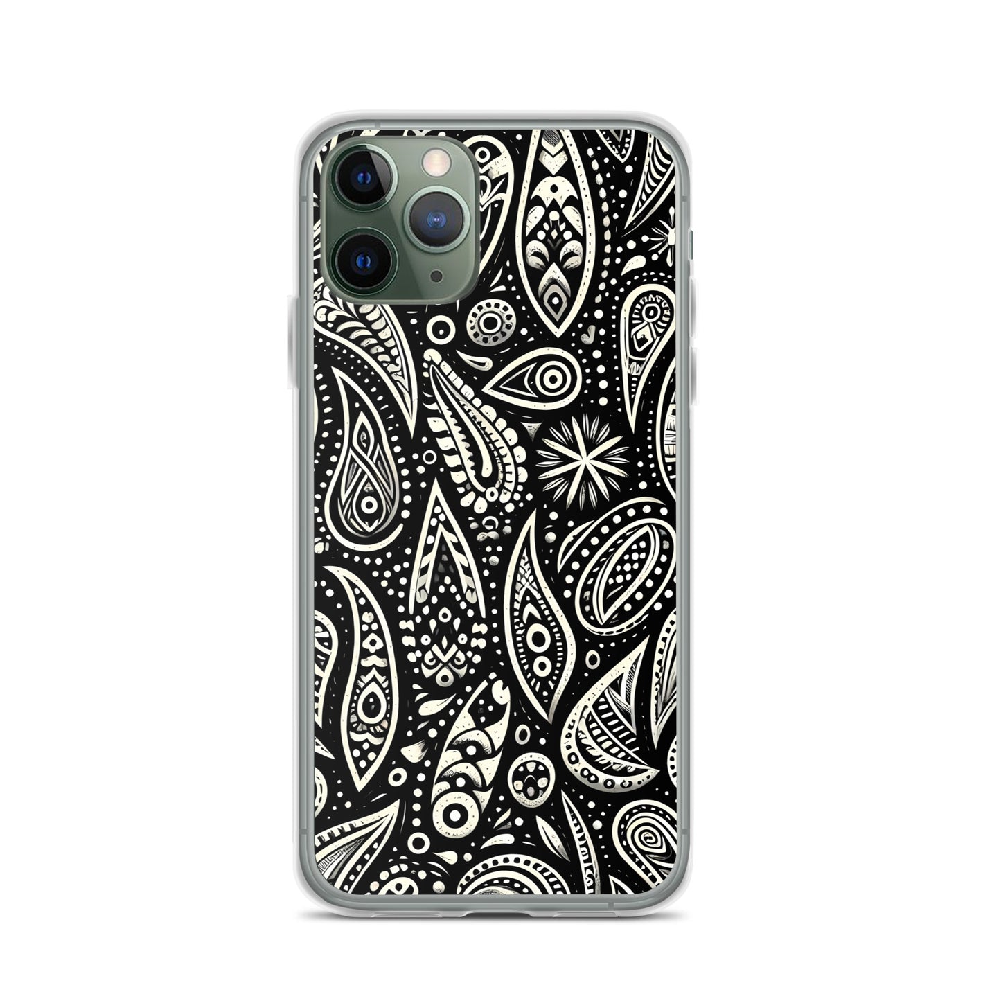 Paisley for iPhone-Clear Case