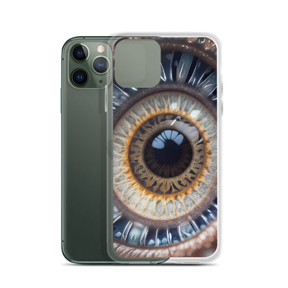 Eye Spy Clear Custom iPhone Case