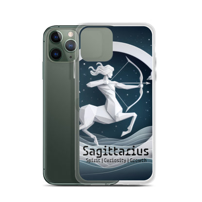 Sagittarius iPhone Clear Case