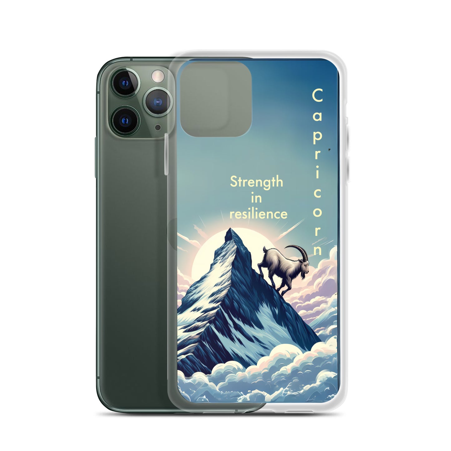 Capricorn for iPhone-Clear Case