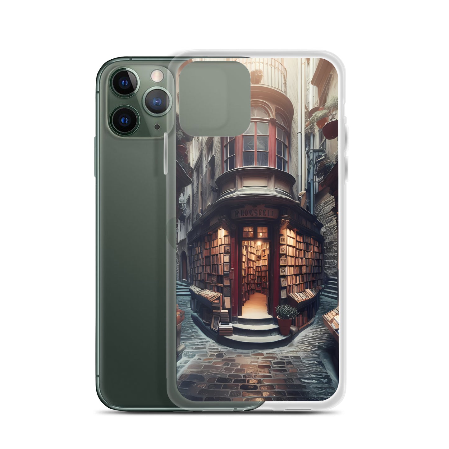 Bookshop  for iPhone-Clear Case