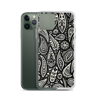 Paisley for iPhone-Clear Case