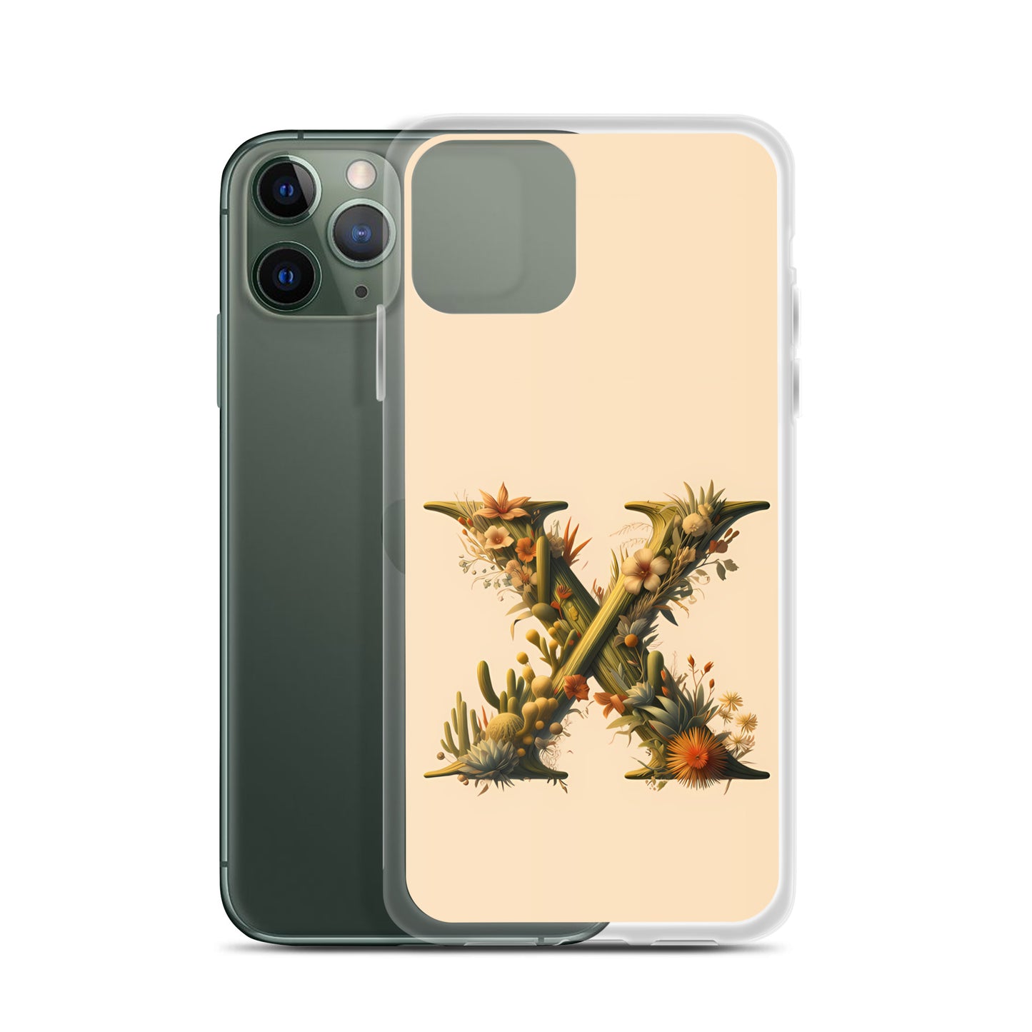 X for iPhone-Clear Case