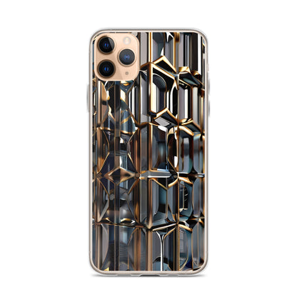 Geometric Illusion for iPhone-Clear Case - InkSync