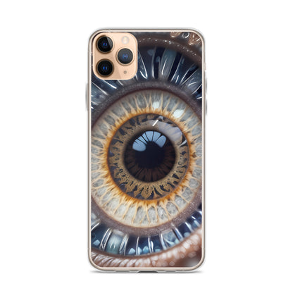 Eye Spy Clear Custom iPhone Case