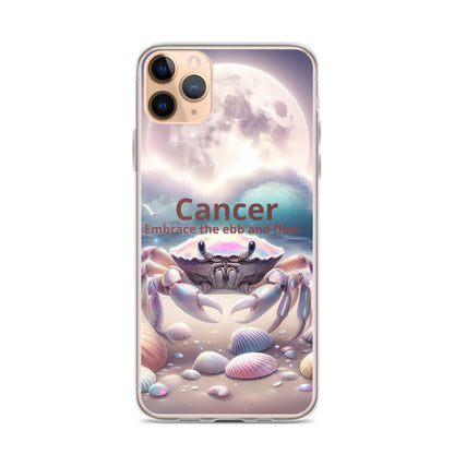 Cancer iPhone Clear Case