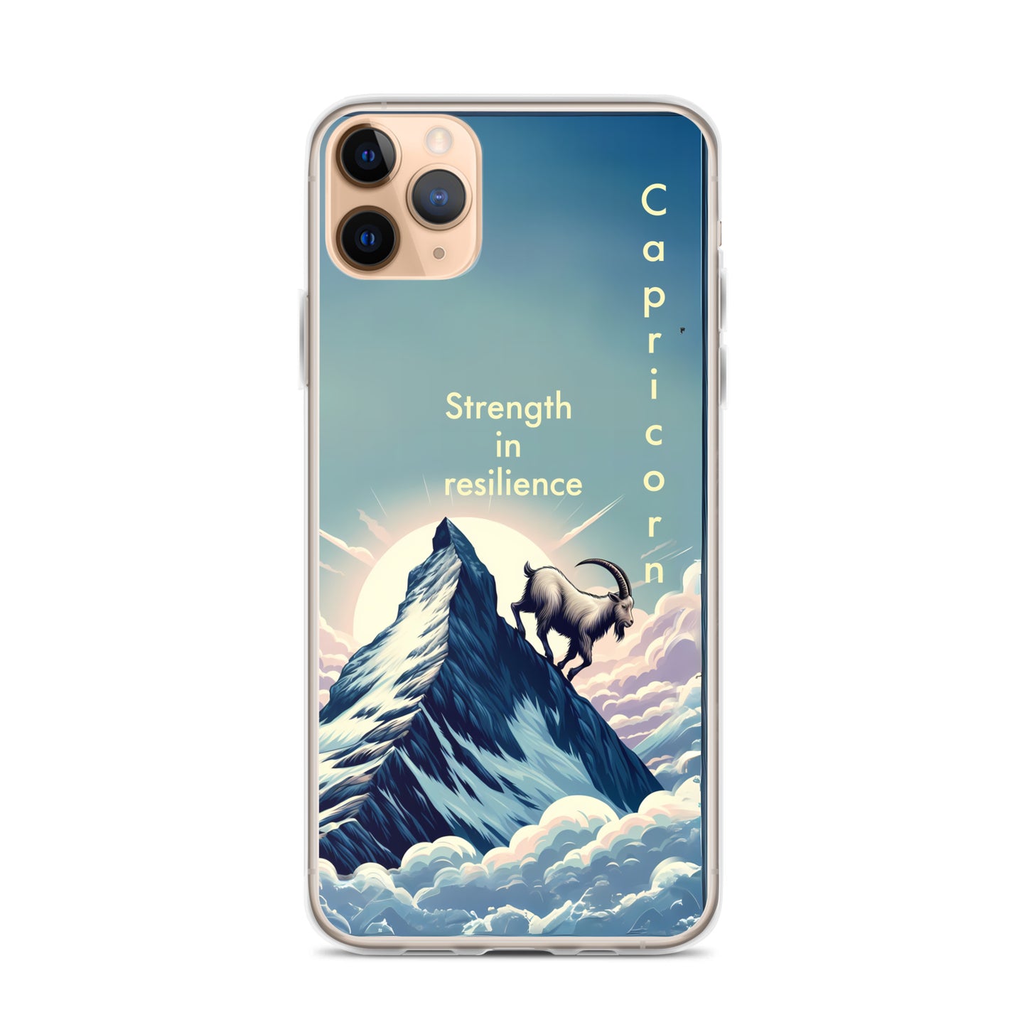 Capricorn for iPhone-Clear Case