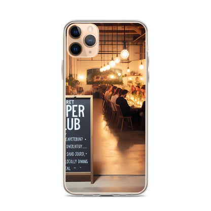 Supper Club for iPhone- Clear Case