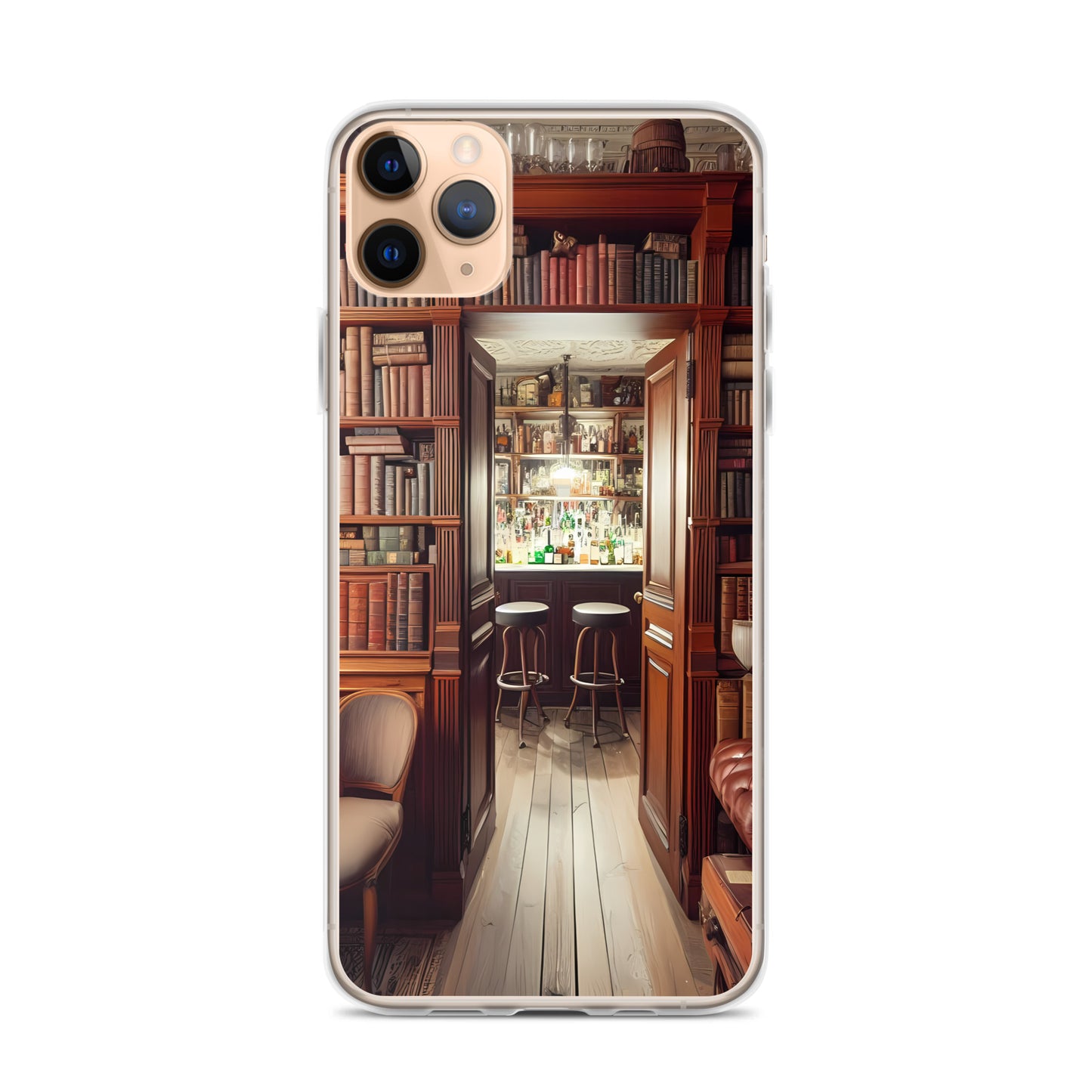 Cocktail Bar  for iPhone-Clear Case