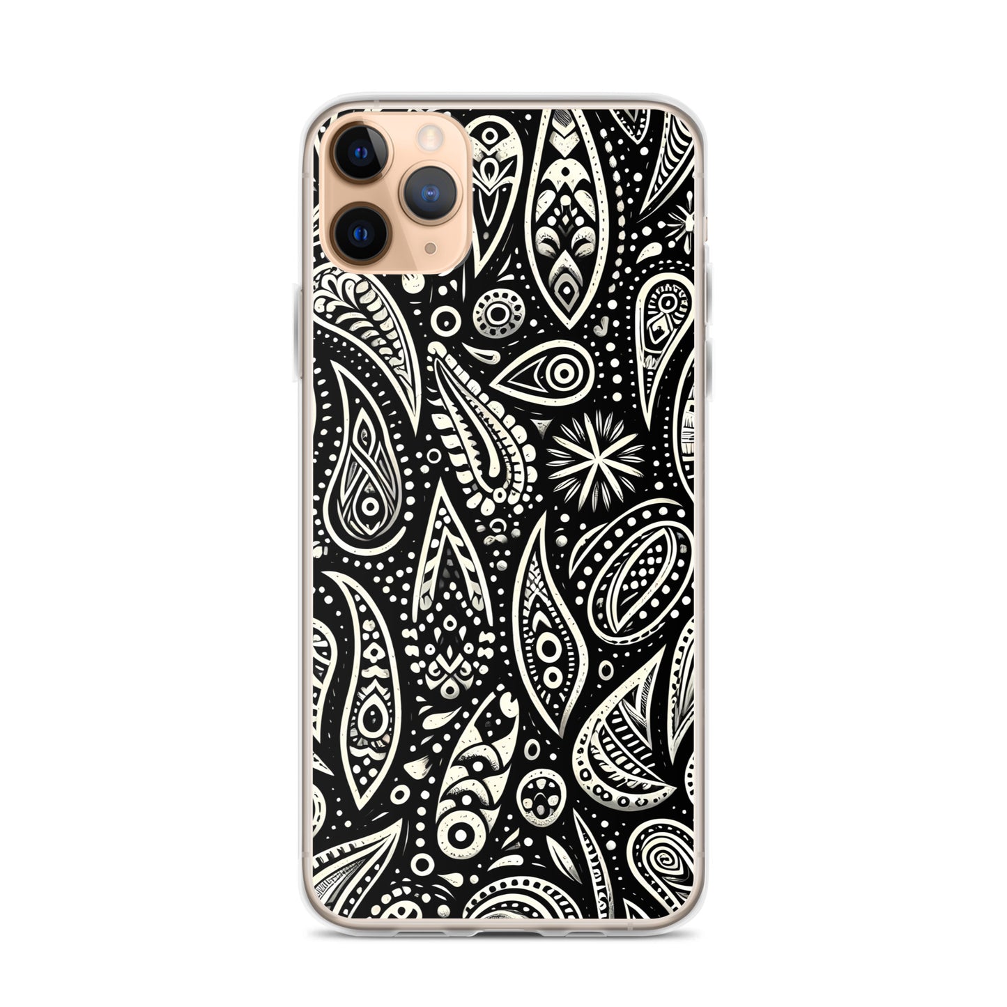 Paisley for iPhone-Clear Case