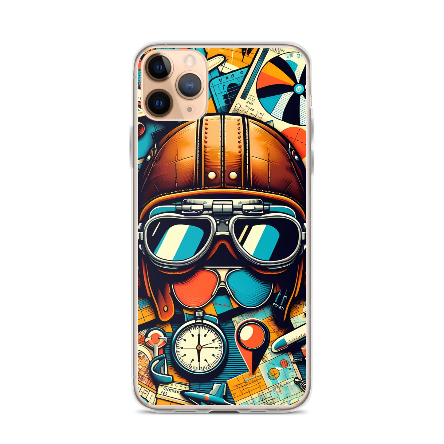 Aviator  for iPhone-Clear Case