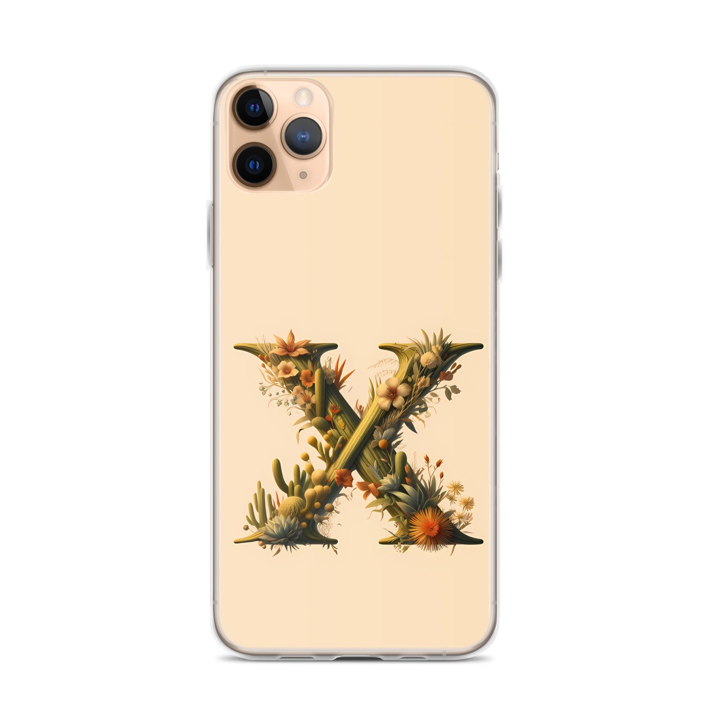 X for iPhone-Clear Case