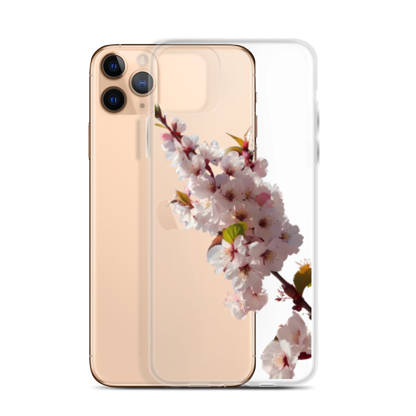 Cherry Bliss for iPhone-Clear Case - InkSync